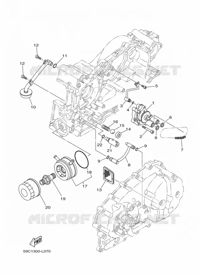 OLIEPOMP Yamaha SCOOTER 530 2012 TMAX  XP500