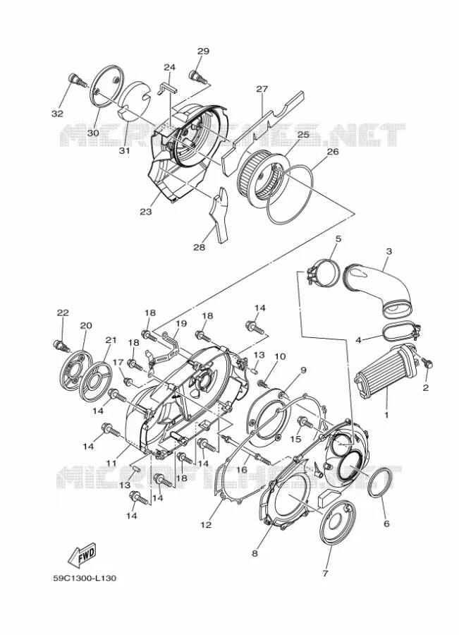 DEKSEL - MOTOR 2 Yamaha SCOOTER 530 2012 TMAX  XP500