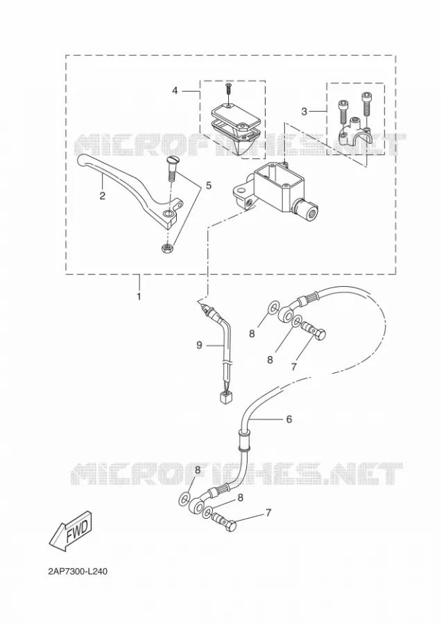 REMPOMP VOOR Yamaha SCOOTER 50 2012 NEOS 4  YN50F