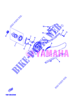 NOKKENAS / KETTING voor Yamaha YP125R 2012