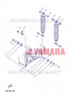 ACHTERBRUG / SCHOKBREKER voor Yamaha YP125R 2012