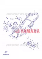 FRAME voor Yamaha YP125R 2012