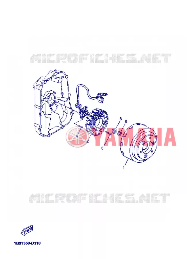 DYNAMO Yamaha SCOOTER 125 2012 XMAX  YP125R X-MAX 125