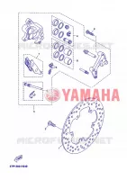 REMKLAUW VOOR voor Yamaha YP125R 2012