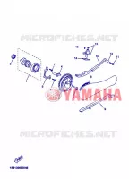 NOKKENAS / KETTING voor Yamaha YP125R 2012