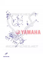 RADIATEUR / SLANG voor Yamaha YP125R 2012