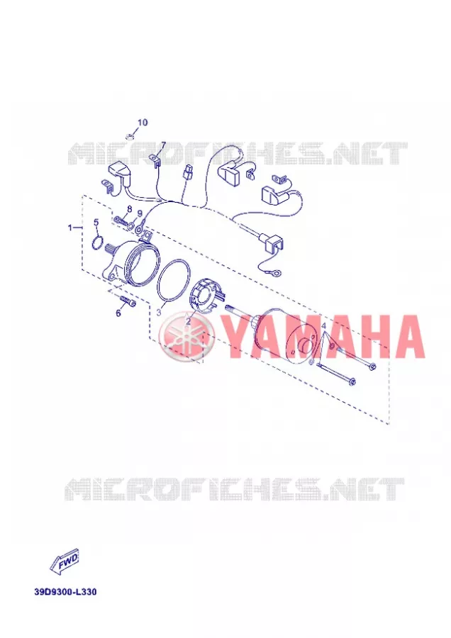 STARTMOTOR Yamaha SCOOTER 125 2012 XMAX ABS  YP125RA