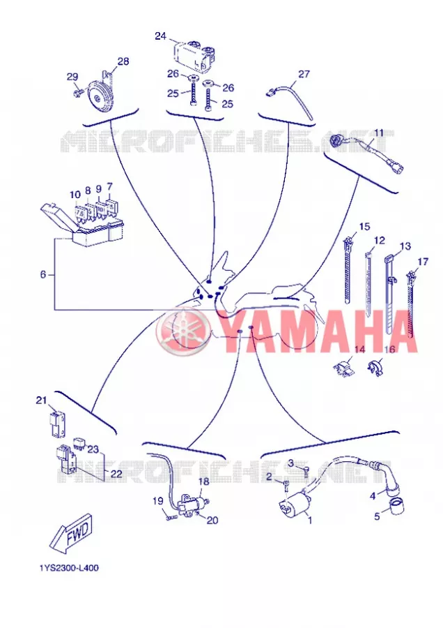 ELECTRISCH 2 Yamaha SCOOTER 250 2012 XMAX  YP250R