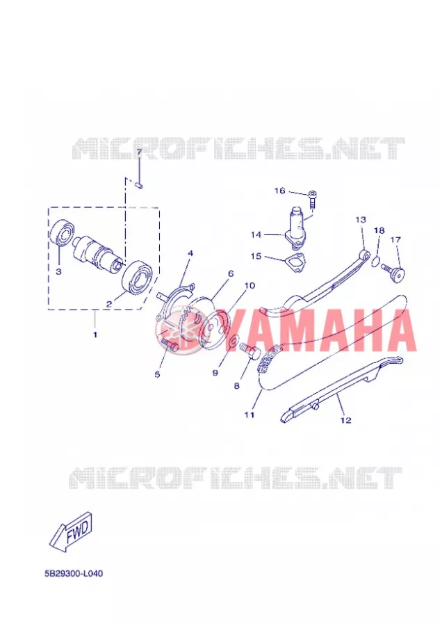 NOKKENAS / KETTING Yamaha SCOOTER 250 2012 XMAX  YP250R
