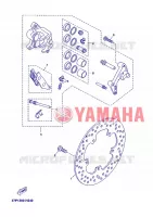 REMKLAUW VOOR voor Yamaha YP250R  2012