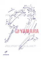 ZIJKUIPDEEL voor Yamaha YP250R  2012