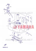 BENZINE TANK voor Yamaha YP250R 2012