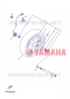 VOORWIEL voor Yamaha YP250R 2012