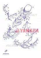 WINDSCHERM voor Yamaha YP250R 2012