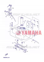 BENZINE TANK voor Yamaha YP250RA  2012