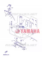 BENZINE TANK voor Yamaha YP250RA  2012