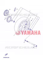 VOORWIEL voor Yamaha YP250RA  2012