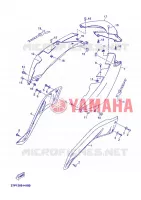 ZIJKUIPDEEL voor Yamaha YP250RA  2012