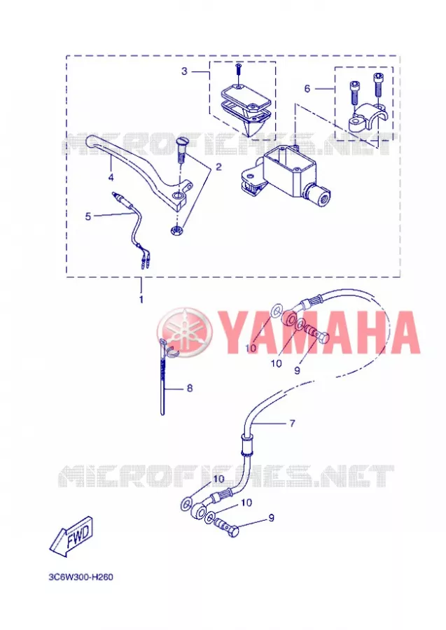REMPOMP VOOR Yamaha SCOOTER 50 2012 NITRO  YQ50