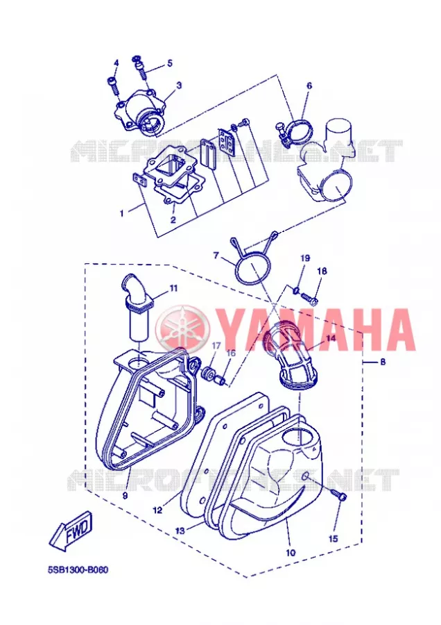 INLAAT Yamaha SCOOTER 50 2012 NITRO  YQ50