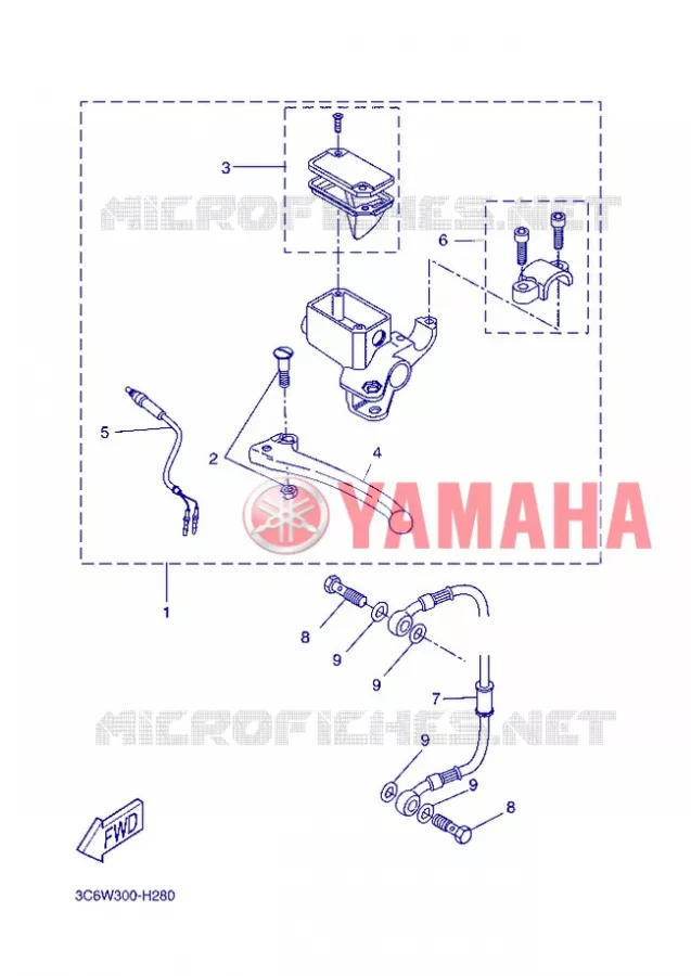 REMPOMP ACHTER Yamaha SCOOTER 50 2012 NITRO  YQ50