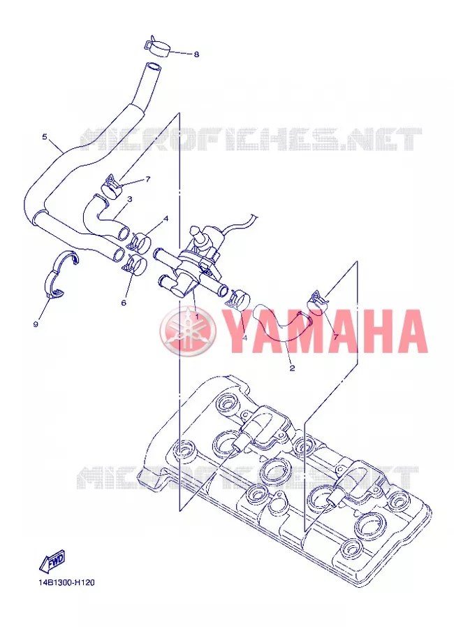 AIR INDUCTION SYSTEM AIS Yamaha MOTO 1000 2012 R1  YZF-R1