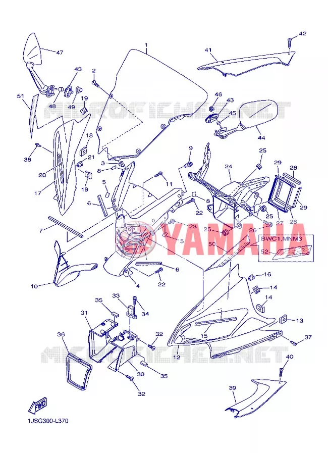 KAP 1 Yamaha MOTO 600 2012 R6  YZF-R6