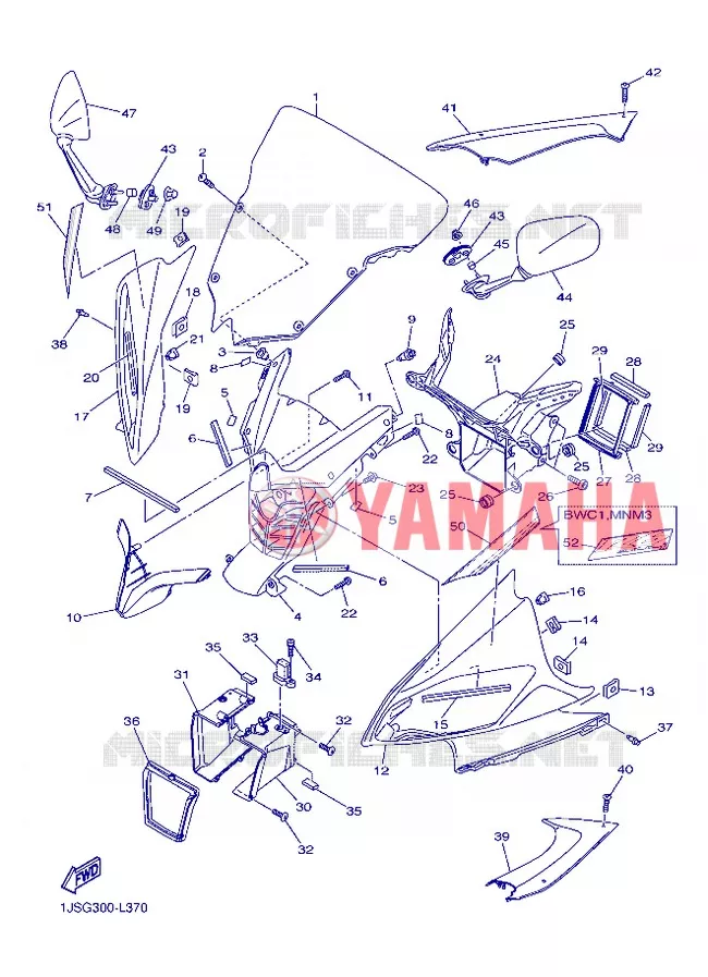 KAP 1 Yamaha MOTO 600 2012 R6  YZF-R6