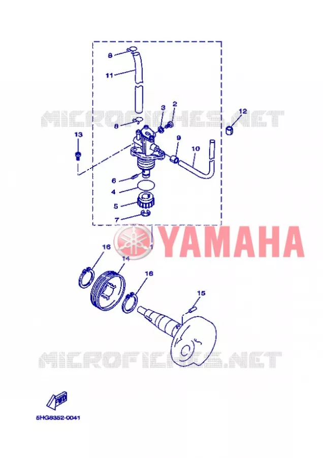 OLIEPOMP Yamaha SCOOTER 50 2013 BWS  CW50