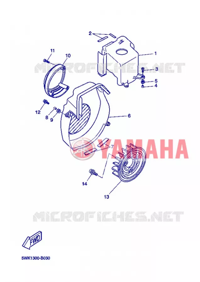 KOELKAP / KOELVIN Yamaha SCOOTER 50 2013 BWS  CW50