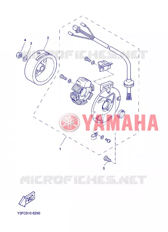 DYNAMO Yamaha SCOOTER 50 2013 BOOSTER  CW50N