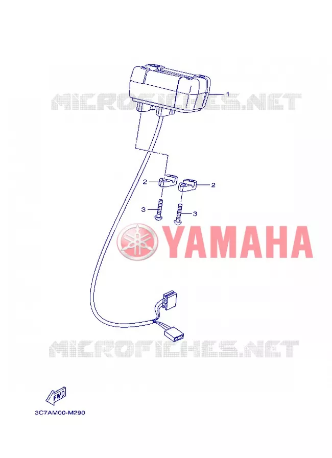 TELLERSET Yamaha SCOOTER 50 2013 BOOSTER  CW50N