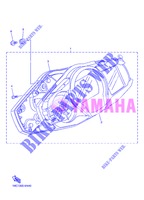 TELLERSET voor Yamaha FJR1300A 2013