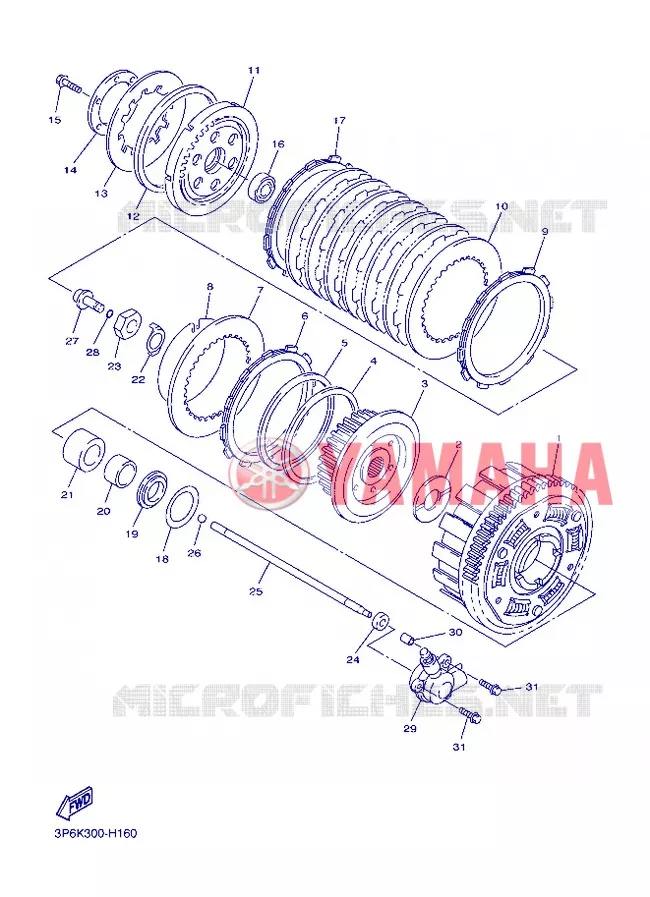 STARTMOTOR KOPPELINGS Yamaha MOTO 1300 2013 FJR ABS  FJR1300A