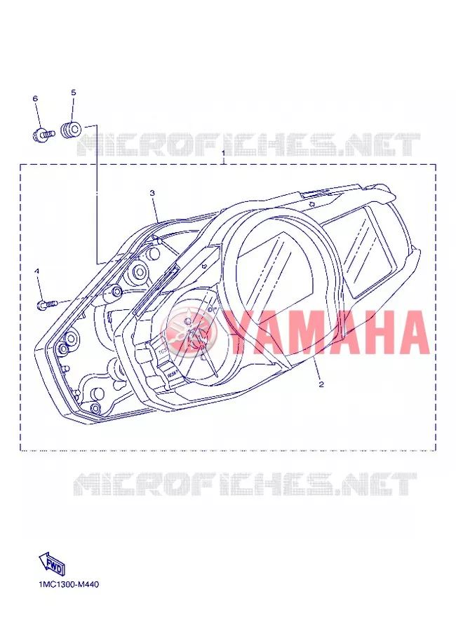 TELLERSET Yamaha MOTO 1300 2013 FJR ABS  FJR1300A