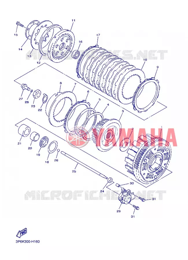 STARTMOTOR KOPPELINGS Yamaha MOTO 1300 2013 FJR ABS  FJR1300A