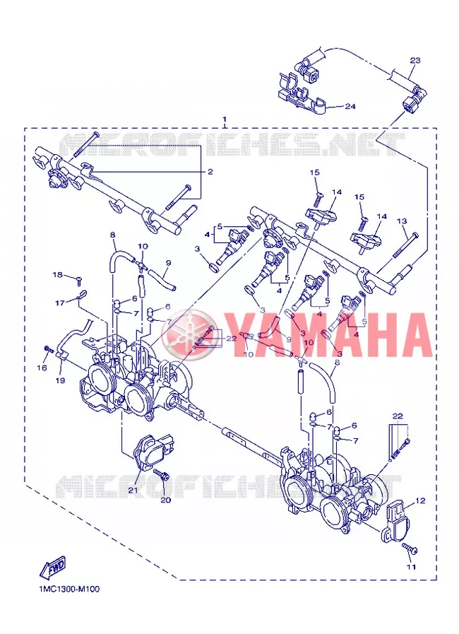 INLAAT 2 Yamaha MOTO 1300 2013 FJR ABS  FJR1300A