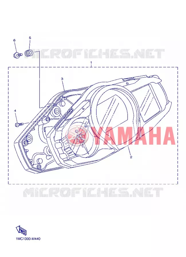 TELLERSET Yamaha MOTO 1300 2013 FJR AS ABS  FJR1300AS