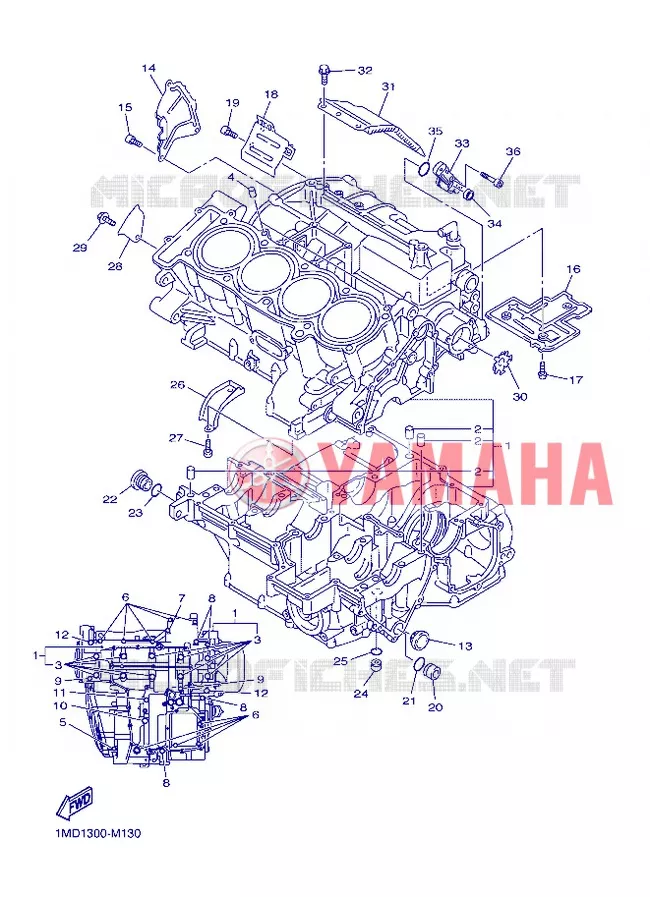 CARTERDELEN Yamaha MOTO 1300 2013 FJR AS ABS  FJR1300AS