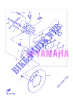 REMKLAUW ACHTER voor Yamaha FZ8N 2013