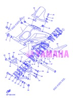 ACHTERBRUG voor Yamaha FZ8N 2013
