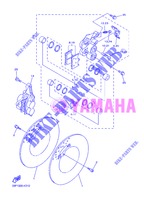 REMKLAUW VOOR voor Yamaha FZ8N 2013