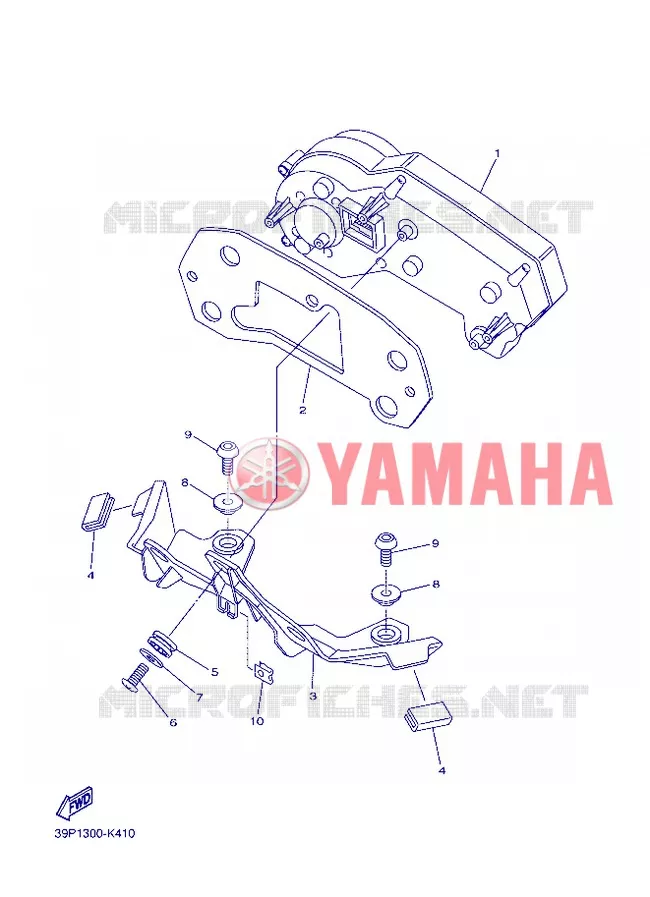 TELLERSET Yamaha MOTO 800 2013 FZ8  FZ8-N