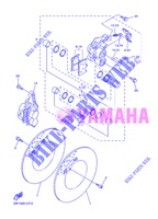 REMKLAUW VOOR voor Yamaha FZ8N 2013