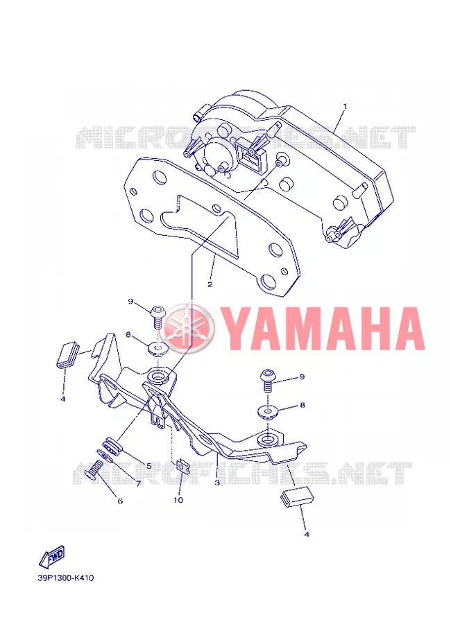 TELLERSET Yamaha MOTO 800 2013 FZ8  FZ8-N