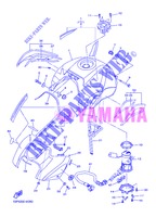 BENZINE TANK voor Yamaha FZ8N 2013