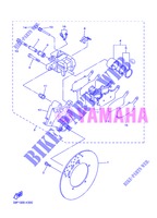 REMKLAUW ACHTER voor Yamaha FZ8N 2013