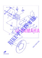 REMKLAUW ACHTER voor Yamaha FZ8NA 2013
