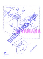 REMKLAUW ACHTER voor Yamaha FZ8NA 2013