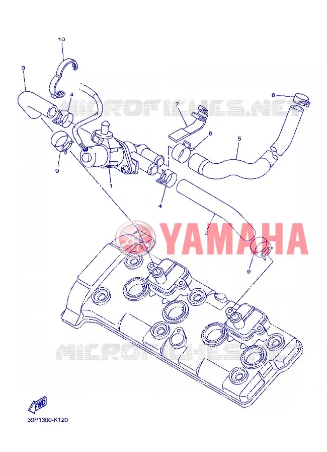 AIR INDUCTION SYSTEM AIS Yamaha MOTO 800 2013 FZ8 ABS  FZ8-NA